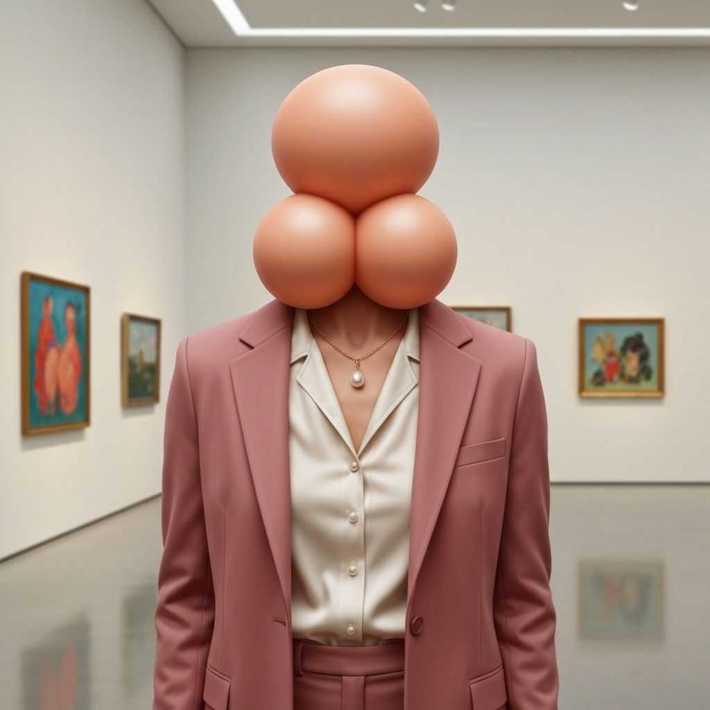 Fanny at museum